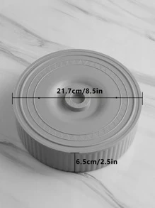 1pc Tortilla Warmer Burrito Taco Microwave Heating Box - Light Grey - View 5