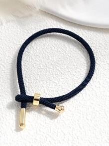 Vòng đeo tay hai tông màu - Màu xanh hải quân - Xem 1