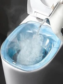 1 Chậu Rửa Thú Cưng, Chậu Rửa Màu Tối Giản Cho Phụ Nữ Mang Thai - Màu Hồng baby - Xem 4