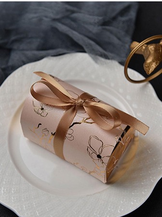 クリエイティブなウェディングファボール お菓子箱 10個入り、ベビーシャワーのギフト、フェラーロチョコレートボックス、かわいいギフトバッグ、ウェディングパーティーギフトバッグ