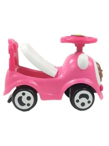 THE BABY SHOP Mountable Ride-On With Sound And Light, Chango Trunk - Pink - View 4