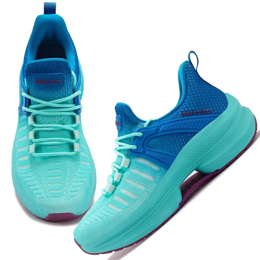 Fashion Women's Breathable Walking Shoes Casual Sport Gym Sneakers Women's Shoe - 青碧色 - 查看 1