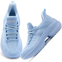 Fashion Women's Breathable Walking Shoes Casual Sport Gym Sneakers Women's Shoe - 藍色 - 查看 1