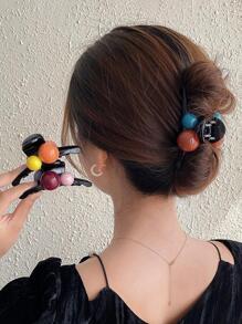 4 chiếc phụ nữ trang trí bóng thời trang vuốt tóc - Nhiều màu - Xem 2