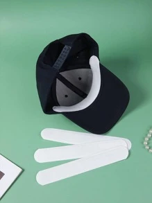 10 Cái/bộ Dacron & Spandex Miếng Dán Thấm Mồ Hôi, Miếng Dán Chống Bẩn Màu Trắng Đơn Giản Cho Cuộc Sống Hàng Ngày - Nhiều màu - Xem 1