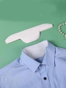 10 Cái/bộ Dacron & Spandex Miếng Dán Thấm Mồ Hôi, Miếng Dán Chống Bẩn Màu Trắng Đơn Giản Cho Cuộc Sống Hàng Ngày - Nhiều màu - Xem 3