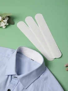 10 Cái/bộ Dacron & Spandex Miếng Dán Thấm Mồ Hôi, Miếng Dán Chống Bẩn Màu Trắng Đơn Giản Cho Cuộc Sống Hàng Ngày - Nhiều màu - Xem 2