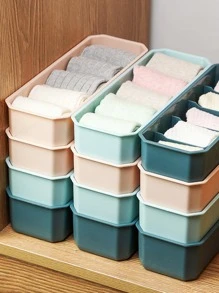 1 hộp đựng tất 5 lưới - Hồng - Xem 1