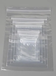 beadia 100入組/套透明首飾收納袋 - 無色 - 查看 5