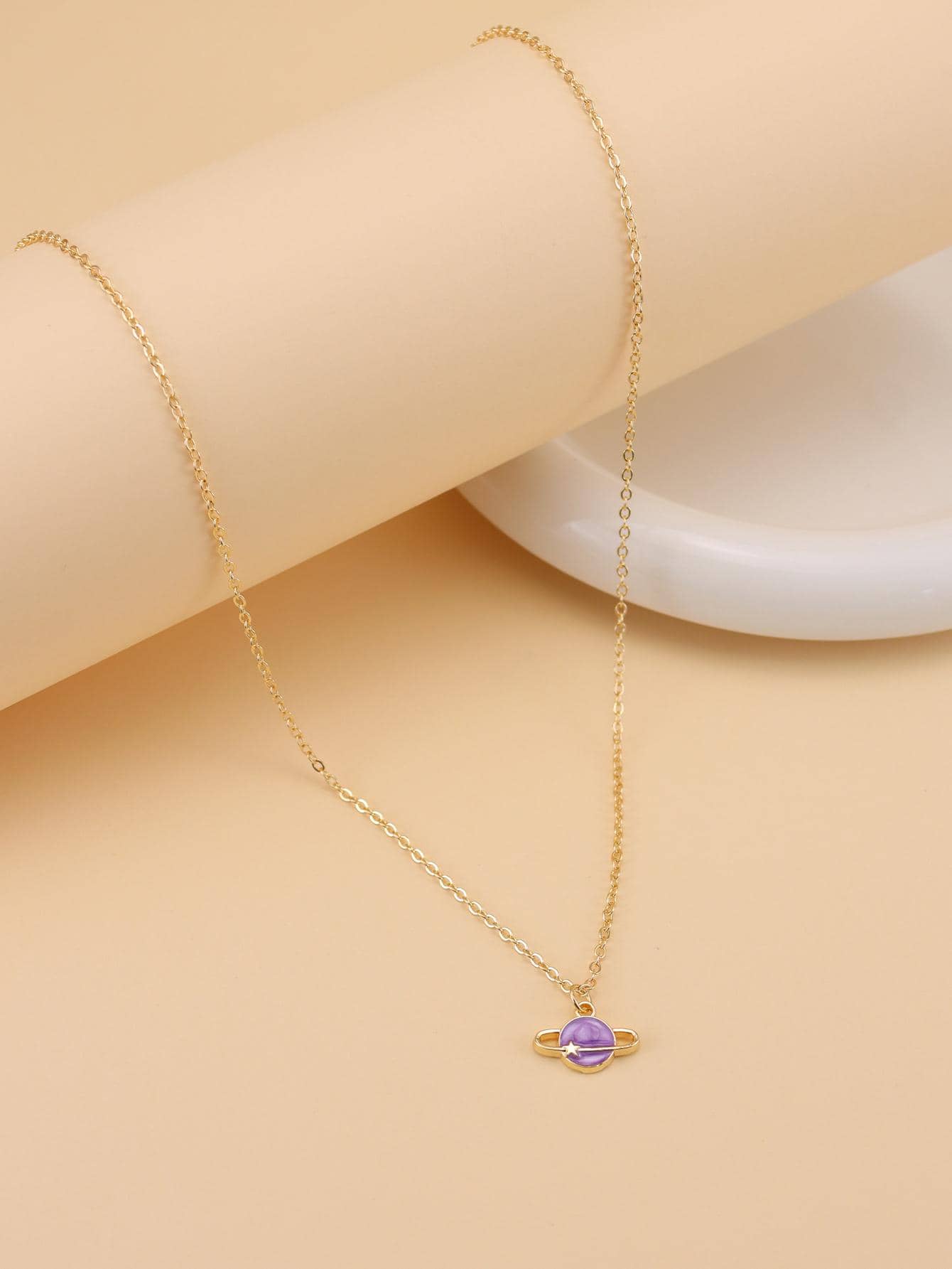 Vòng cổ quyến rũ hành tinh - Nhiều màu - Xem 1