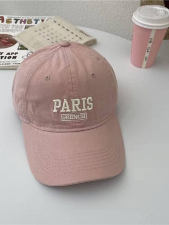 1pc Neutral Letter Embroidered Baseball Cap For Daily Life For Outdoor Casual Daily For Men Women Boys Girls Gifts Street