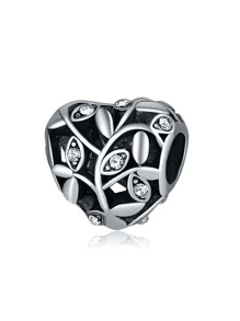 Rhinestone trang trí hình trái tim DIY hạt - Nhiều màu - Xem 1