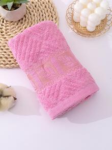 3入組樹葉設計毛巾