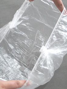 100 Cái/bộ Nhựa Chống Nước Dùng Một Lần Thông Thường Mũ Tắm, Hiện Đại Trong Suốt Mũ Tắm Cho Cuộc Sống Hàng Ngày - Trong sáng - Xem 8