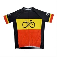 撞色拉鏈開襟騎行夾克 - 紅色 - 查看 3