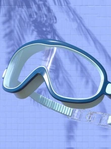 Beach Accessories Googles Swimming Goggles For Swimming Anti-Fog And Waterproof For Children Water Sports - Blue - View 2