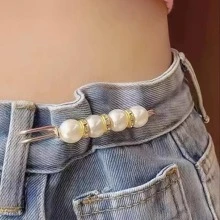 1pc Faux Pearl Decor Safety Pin - Multicolor - View 5