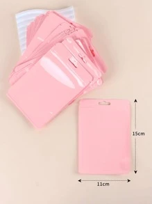20入組/套素色首飾收納袋 - 粉色 - 查看 3