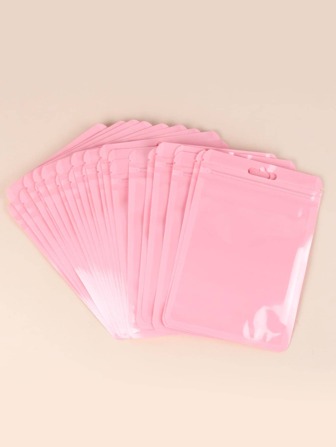 20入組/套素色首飾收納袋