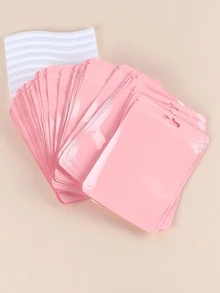 20入組/套素色首飾收納袋 - 粉色 - 查看 5