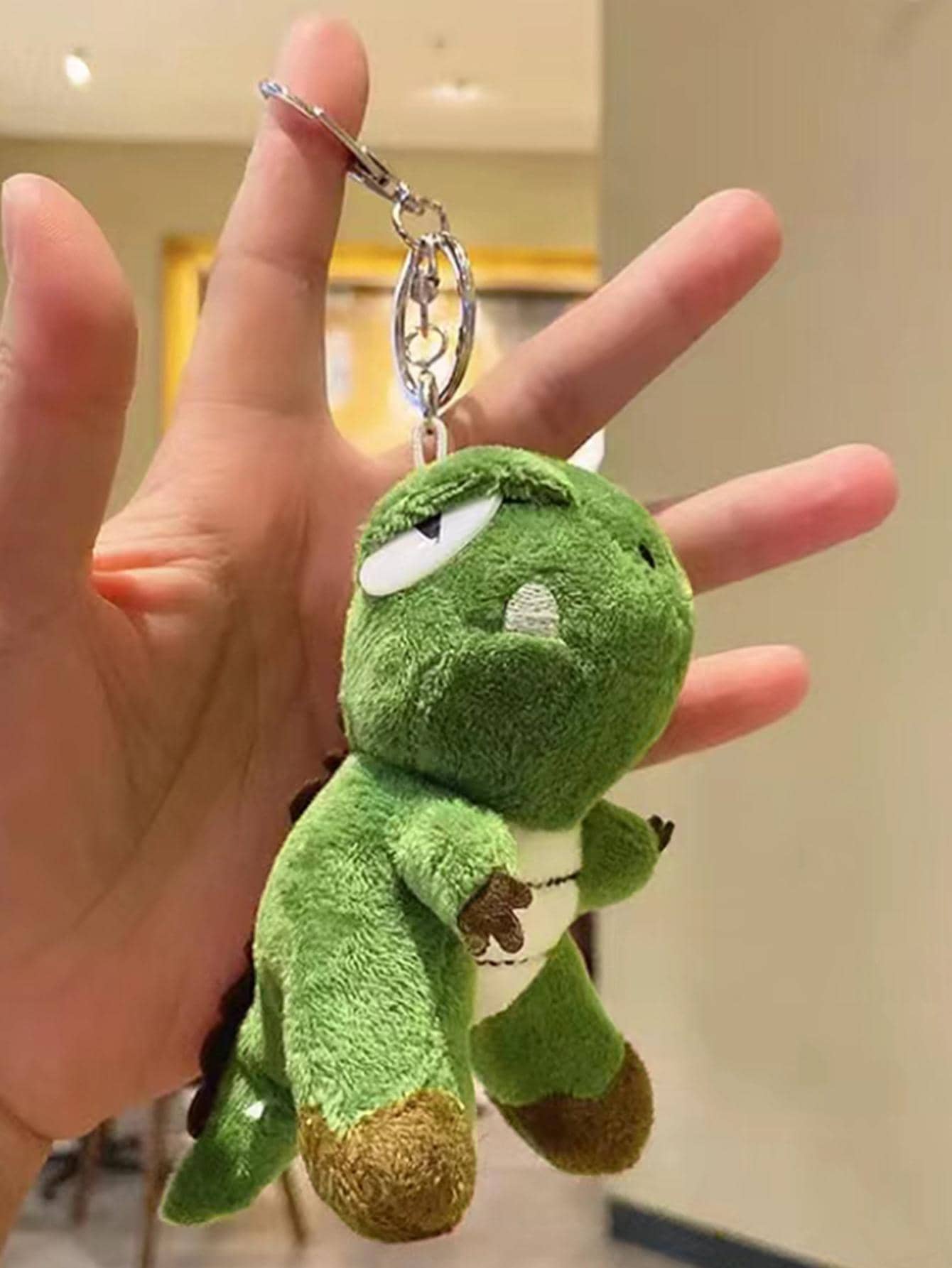 Pluche dieren sleutelhanger, Cartoon pluche sleutelhanger,Gevulde beer pop hanger - Heldere kleuren hanger sleutelhanger voor tassen, mobiele telefoons, autosleutels