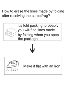 1 pieza Alfombra de piso batería de cocina & con estampado de letra anti deslizante cocina moderno poliéster para cocina - Multicolor - Ver 6