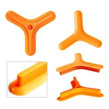 Silicone Portable Flexible Food Separator Home Cubby Plate Divider - Orange - View 7