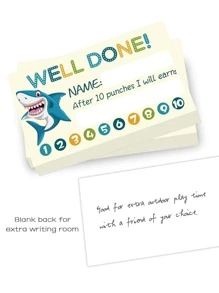 Bộ 50 Hoạt Hình Đồ Họa Tạo Động Lực Thẻ Sáng Tạo Lớp Học Đa Năng Hành Vi Học Sinh Thẻ Khuyến Khích Cho Trường Học - Màu be - Xem 1