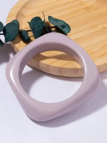 Brazalete con diseño geométrico - Gris - Ver 2