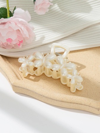 花朵裝飾髮爪