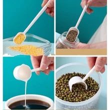 1 pieza Cuchara multifuncional especia - Blanco - Ver 8