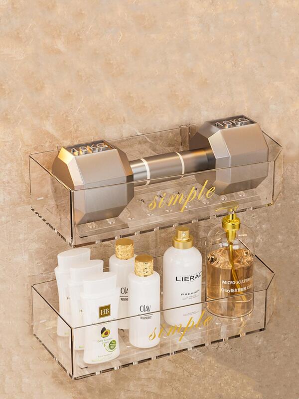 1pc Clear Bathroom Storage Rack SHEIN USA