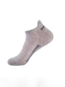 5 Pairs (Random Color) Men's Thin Mesh Breathable Ankle Socks, Summer Sports Socks, Moisture Wicking & Odor Resistant Short Crew Socks For Men - Multicolor - View 4