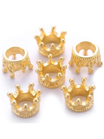 yuenz 20 piezas/set Accesorio diy con diseño de corona