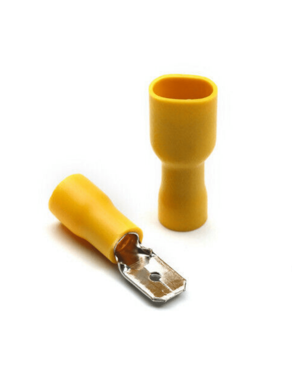 50pcs/set Female & Male Spade Insulated Connector Crimp Spade Insulated