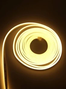 1 pieza de silicona Tira LED moderno Luz led para habitación casa fiesta Decoración - Mostaza Amarilla - Ver 5