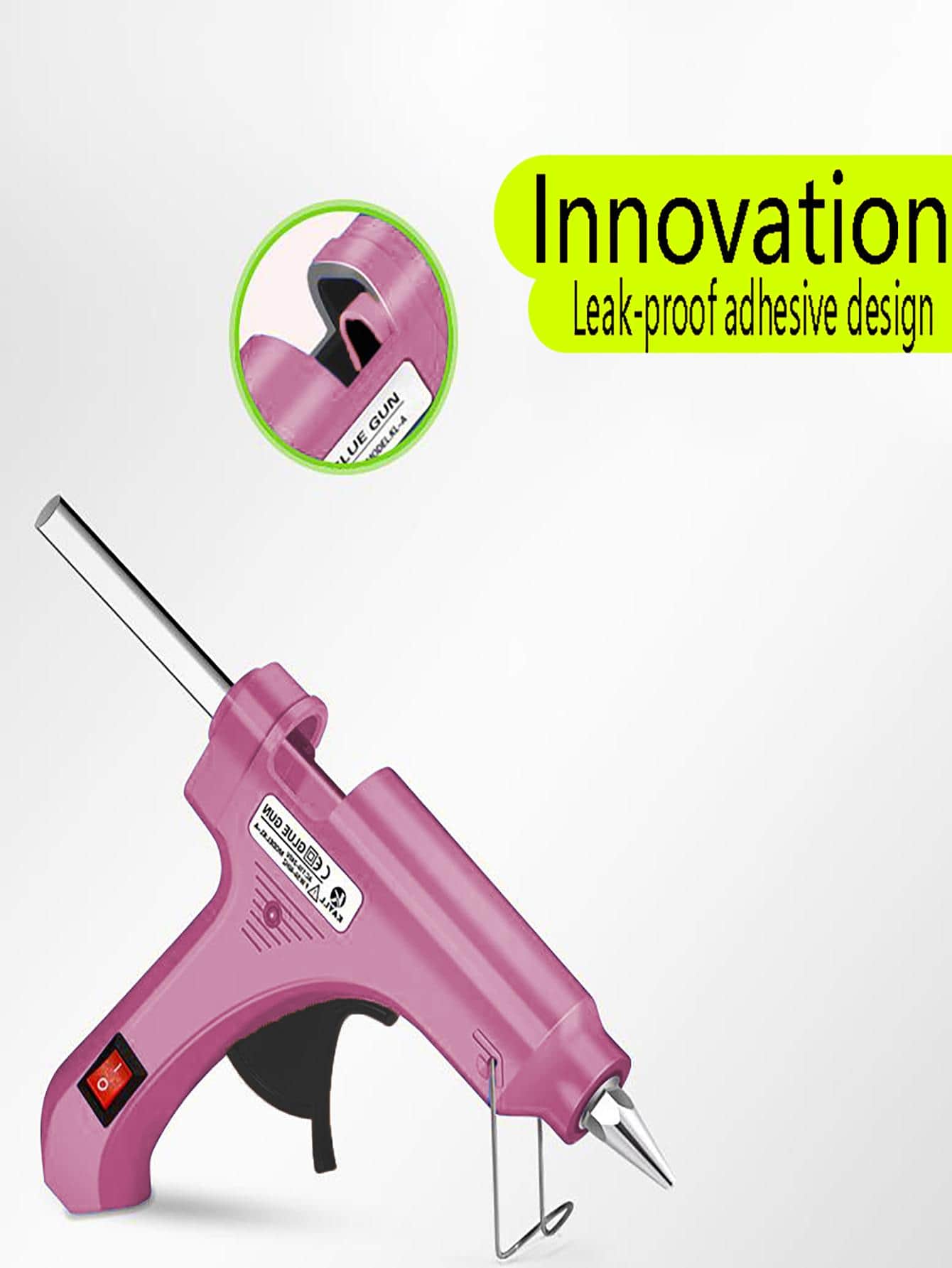 European Plug Mini Hot Glue Gun Kit With 5 Hot Glue Sticks SHEIN USA