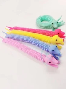 1入組TPR橡膠減壓現代狗狗設計橡膠手環適用於兒童