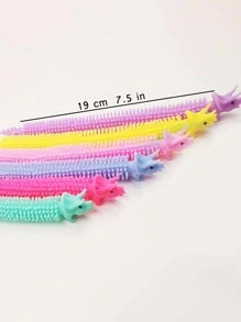 1入組TPR橡膠減壓現代狗狗設計橡膠手環適用於兒童