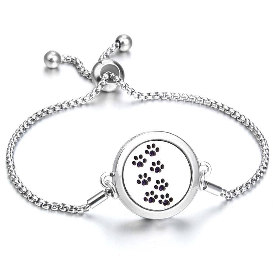 1pc Fashion Paw Print Design Chain Bracelet For Women Men For Daily Decoration - 053 - View 1