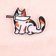 3 cái Cat Designs Miếng dán sắt, Polyester đầy màu sắc được may trên miếng vá - Nhiều màu - Xem 2