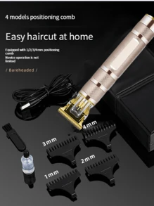 1入組鋁合金電動剃須刀，適合日常生活現代多功能電動理髮器