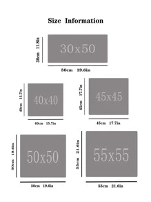 1 Chiếc Vàng Chắc Chắn Đệm Không Làm Đầy Polyester Hiện Đại Mềm Mại Ném Gối Cho Gia Đình - Màu vàng - Xem 3