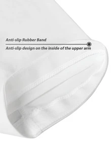 Sun Protective Anti UV 1pair UPF50+ Sun Protection White Polyamide Cycling Ice Sleeves - White - View 4