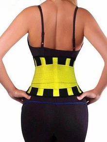 Fajas Moldeadora Gym Reductoras Hombre Mujer Entrenamiento - Amarillo - Ver 2