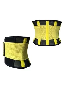 Fajas Moldeadora Gym Reductoras Hombre Mujer Entrenamiento - Amarillo - Ver 5