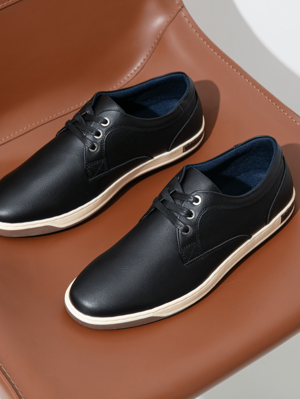 SHOESMALL Vostey Men's Sneakers Fashion Casual Shoes Dress Sneakers Oxford Shoes SHEIN USA