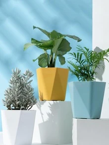 1 lọ hoa màu trơn - Màu vàng - Xem 7