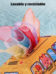 Juguetes De Pañuelo Para Bebé Sensorial Entrenamiento No Rasgable Juguetes De Caja De Pañuelos Para Niños - Amarillo - Ver 6