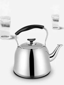 1pc Stainless Steel Water Pot, Daily Vocalizable Kettle For Household